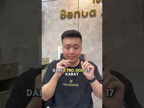 Update Harga Beli Perhiasan Emas 17 Juni 2026 6K - 24K Toko Mas Benua Jaya Gold