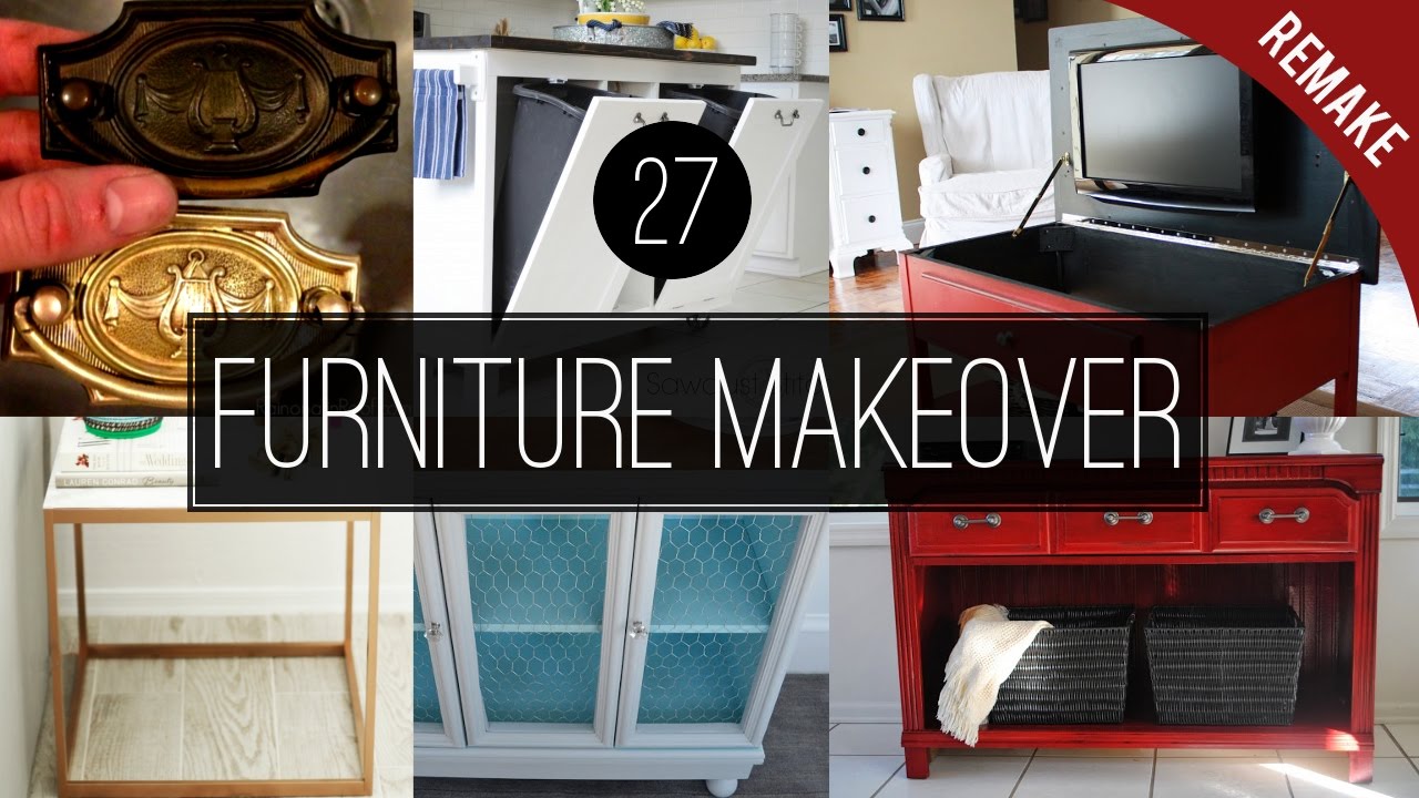 27 Furniture makeover YouTube