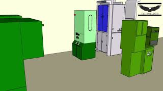 Spinning Mills floor plan 3D - UMI Consultants screenshot 4