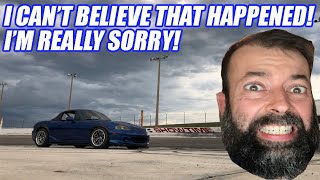 I Break a Customers Car Showing Him How To Do A Burnout! SUPER CLEAN UPDATE! Miata Gets Track Time!