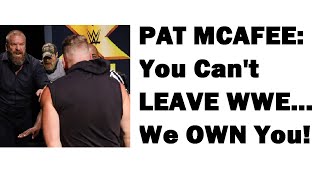 Lawyer Can Pat Mcafee Break His Wwe Contract??