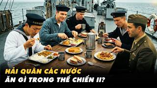 Khẩu Phần Ăn Hải Quân Thế Chiến Ii - Mỹ Ăn Kem, Nhật Ăn Cà Ri, Còn Ý Thì Sao?