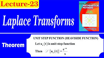 Lecture -23 :Laplace Transforms Mathematical Methods Chapter-11(Urdu/Hindi) By Prof. TM Qadri