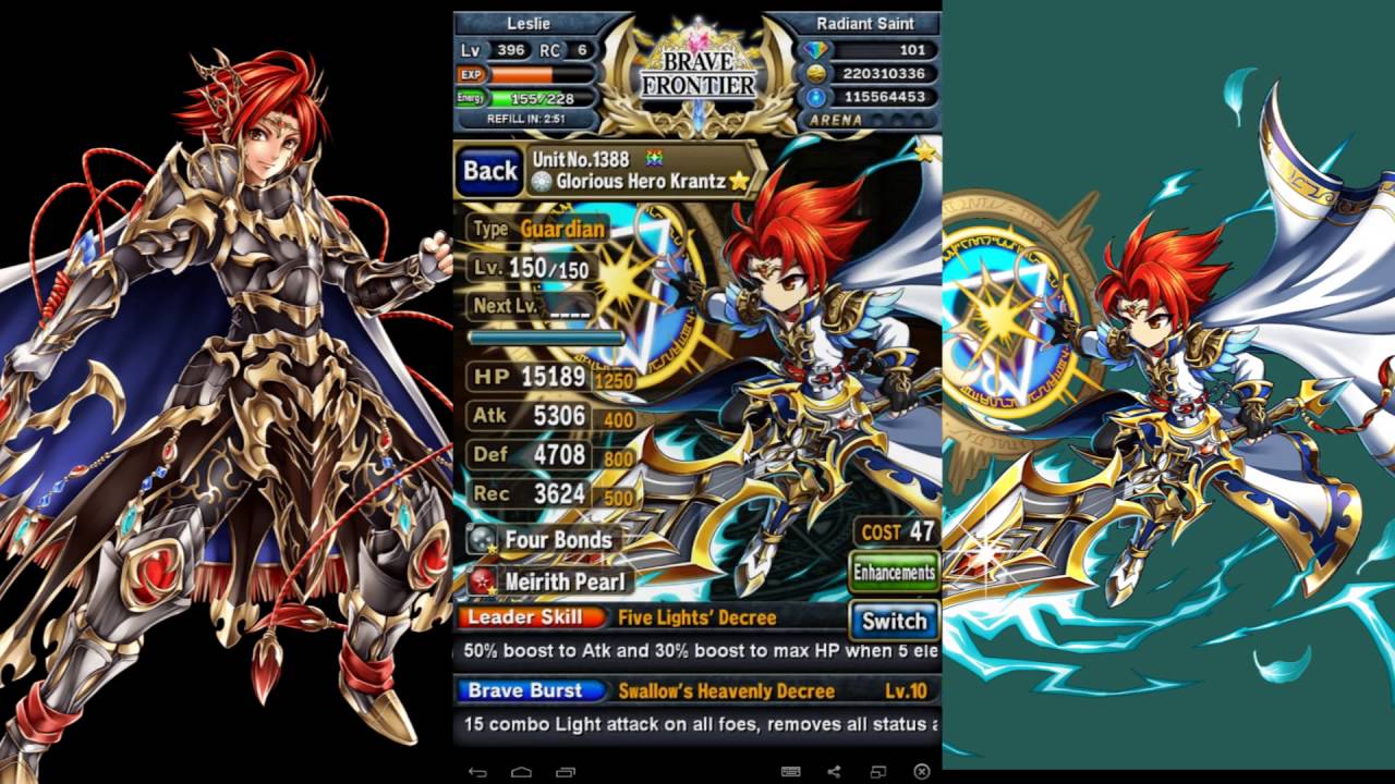 Brave Frontier Global - Make Omni Krantz has Unlimited SBB!