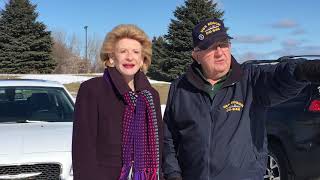 Sen. Stabenow visits Bay County to push needed action concerning high water levels