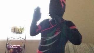 A ninja morphsuit