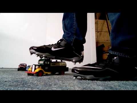 New Nike cleats crush plastic truck