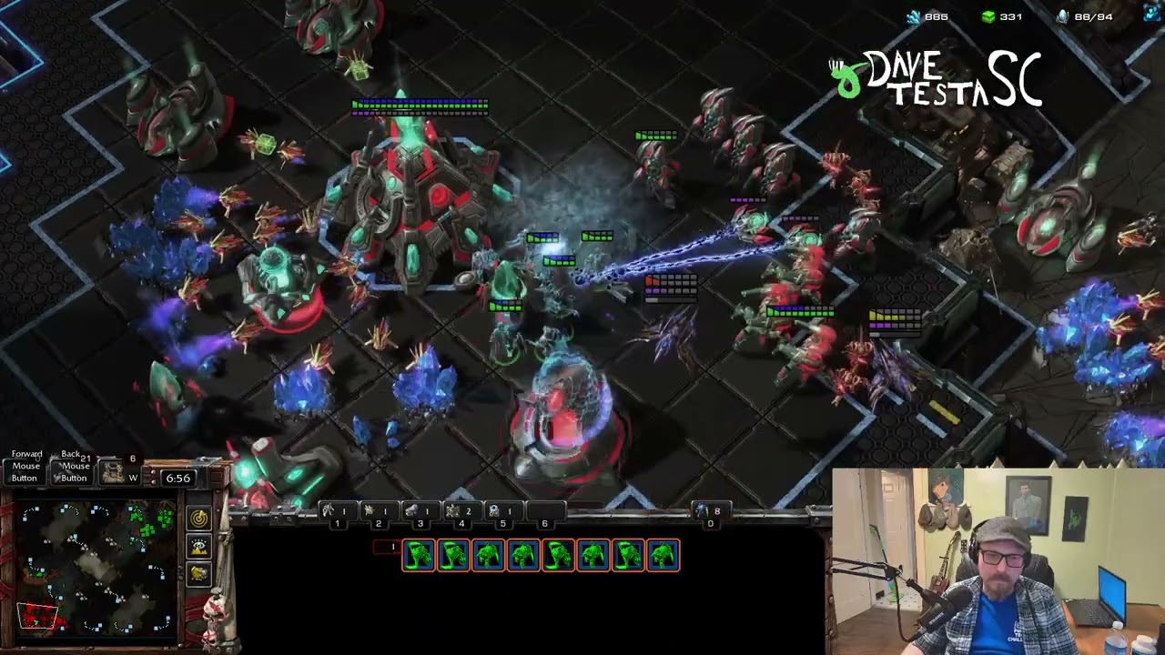[29.5.25] StarCraft 2: 1v1 (FPVOD) DaveTesta (P) vs (P) 【Map: Tokamak】