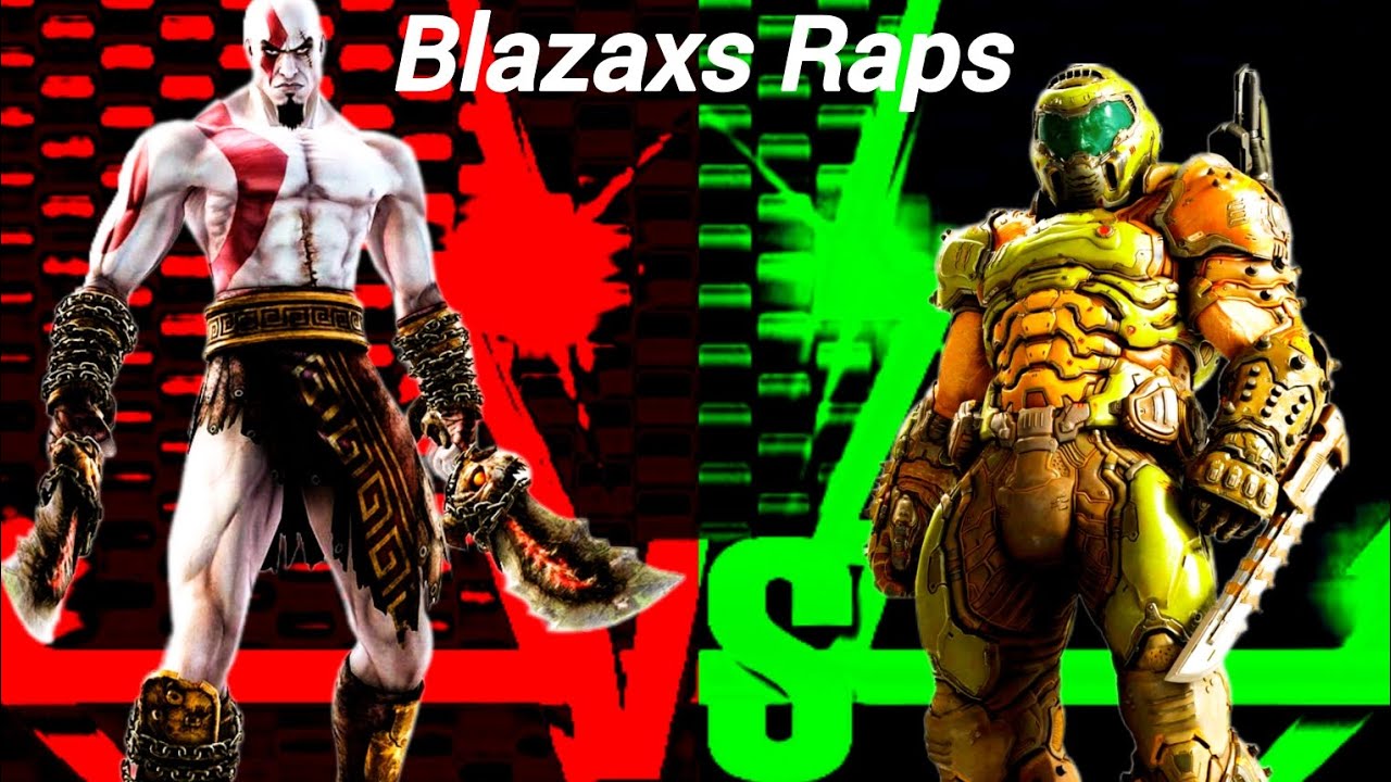 Doom Slayer VS Kratos. [Ragnarok Supremo] | Blazaxs Raps - YouTube