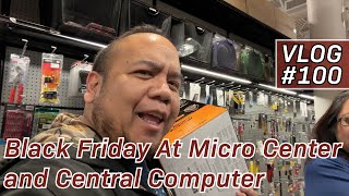 Black Friday Shopping 2025 @ Micro Center and Central Computer - Vlog 100