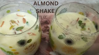 Badam Milk Shake Workout Special Shake Summer Special Shake Chief Anjali