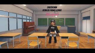 Shutdown - Blackpink (ROBLOX PIANO COVER) screenshot 1