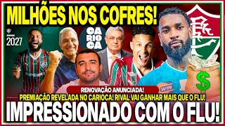 Reforço Se Impressiona Com O Flu Rival Vai Ganhar Mais Premiação Reveladavenda De Gera Milhões