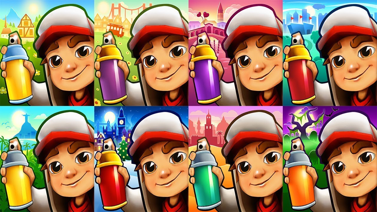 Subway Surfers: Zurich VS San Francisco Gameplay 