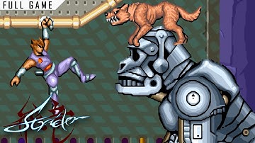 Strider | Arcade | Full Game [Upscaled to 4K using xBRz]