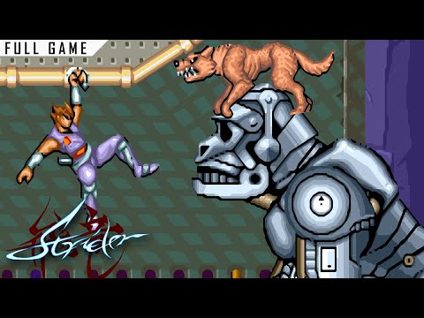 Strider Arcade Full Game Upscaled To 4K Using XBRz 