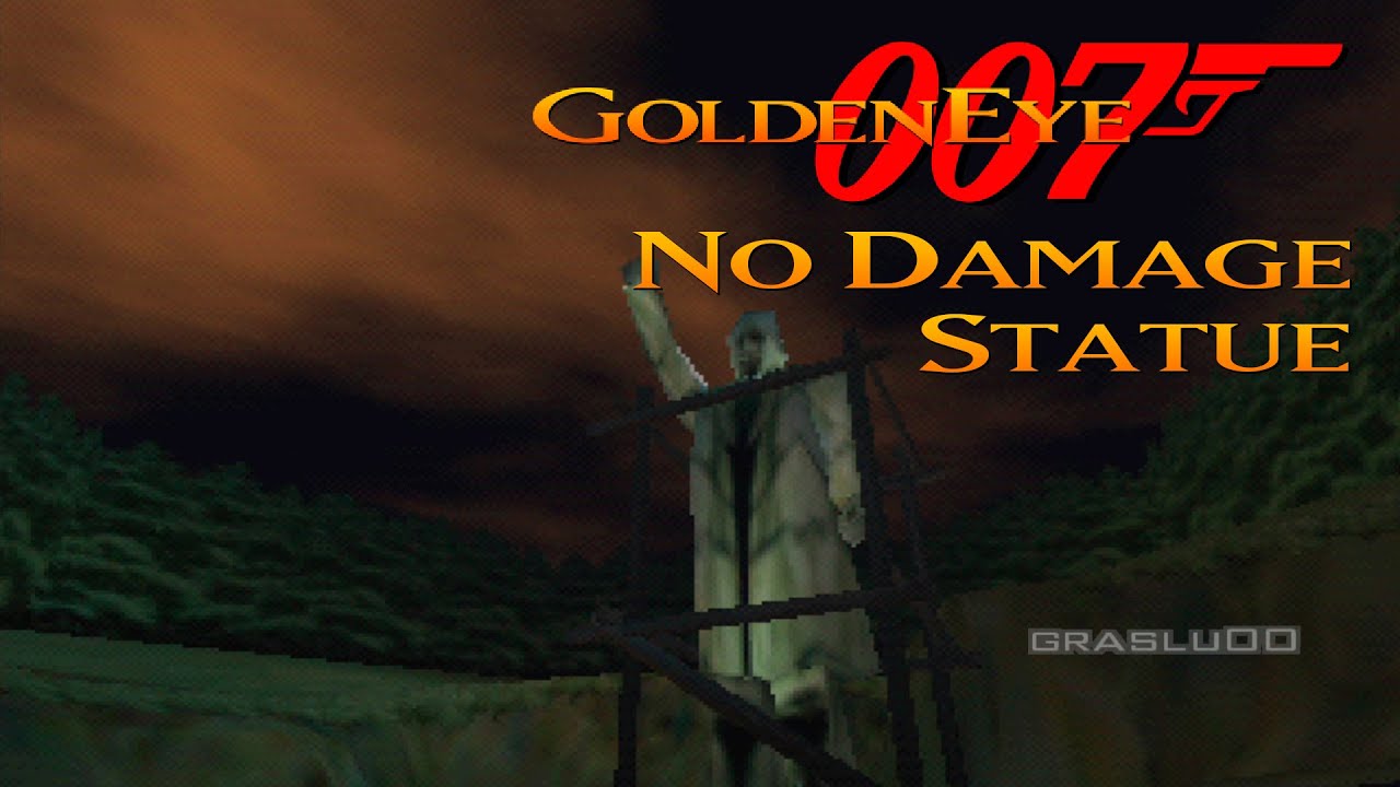GoldenEye 007 N64 Statue 00 Agent No Damage (UltraHDMI) YouTube