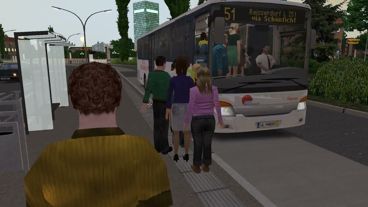 OMSI2 GR 🚌Setra S41X Intercity business🎨 KTEL Thessalonikis 🗺 Krummenaab 2019 Line I51