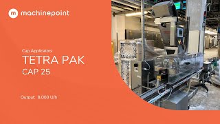 TETRA PAK CAP 25 Cap Applicators | TETRA PAK Machines