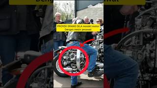 MERAKIT MOTOR DENGAN MESIN PESAWAT #trending #faktaunik