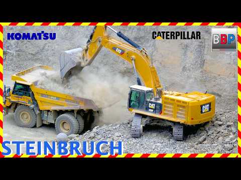 Mining: CAT 390F & 2x Komatsu HD605-8E0, Juli 2026. Teil 2