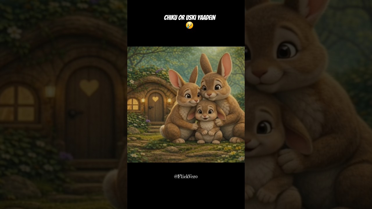 "Chiku and his lost family " A heartouching jungle story 😢 💔