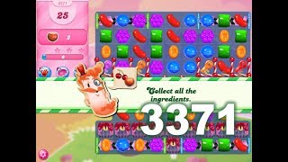 Candy Crush Saga Level 3371 (3 stars, No boosters)