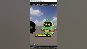 How to Make a Game Look Like a Drawing #valem #gamedev #learning