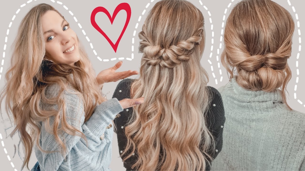 Tuto CHIGNON FACILE pour tous les jours ❤️ Coiffure simple et belle SANS TRESSE pour tous les jours