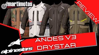REVIEW // 💥 ALPINESTARS Andes V3 Drystar Jacket