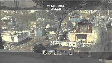 Best MW3 Killcam So Far? November 10, 2011