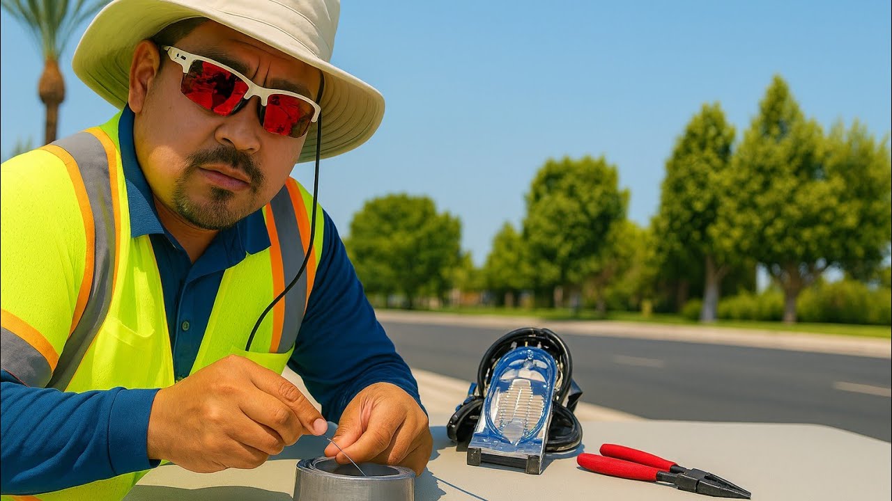 Специалист по сварке оптоволокна Spectrum на рабочем месте