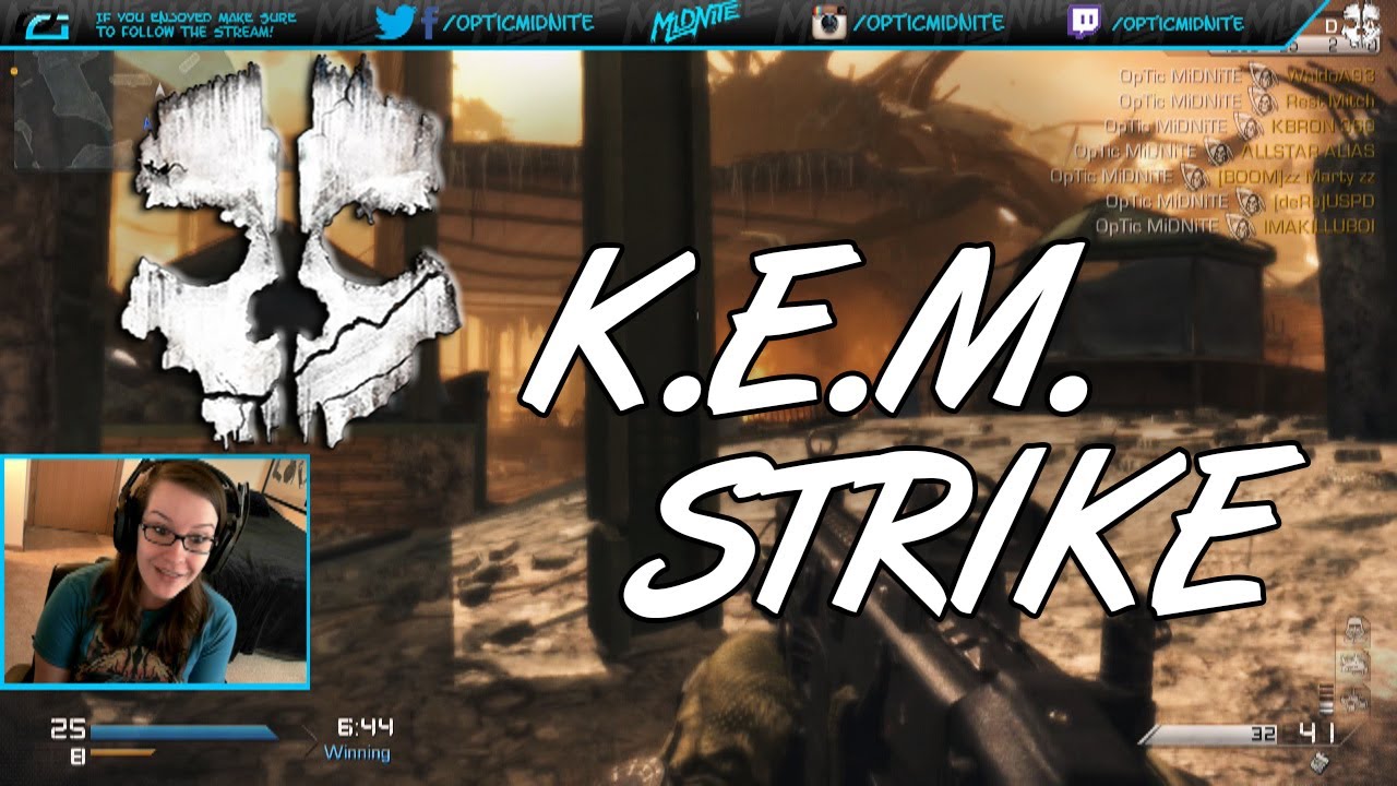 Call of Duty GHOSTS: "K.E.M. STRIKE" Live Commentary (Field Order)