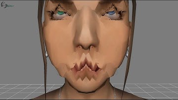 Final Fantasy Model Viewer: Glitch with Yuna