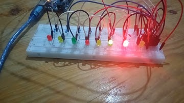 LED Binary Number Display | Arduino
