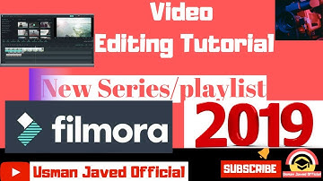 Filmora video editing tutorial for beginners | full course | Urdu/Hindi