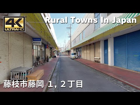藤枝市藤岡1, 2丁目 - Rural Towns In Japan / Walking tour / Japan / Fujieda City / DJI Osmo Pocket 3