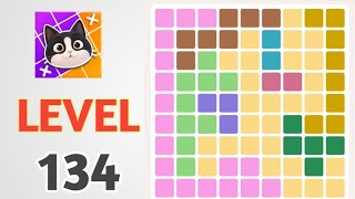 Meowdoku:Brain Puzzle Games Level 134 Full Walkthrough Solution