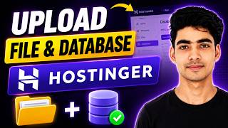 How to Upload File and Database in Hostinger (2026) | Upload PHP Website & MySQL Database