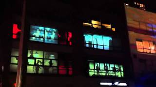 Factory art installation @ Illuminate Yaletown
