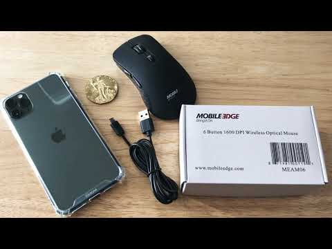 Mobile Edge 6 Button 1600 DPI Wireless Mouse Review 9-30-20