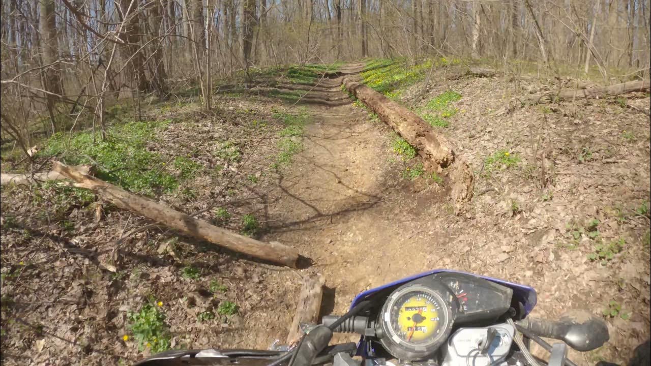 Trail Riding the 1,400 Chinese Hawk 250 Street Legal Dirt Bike