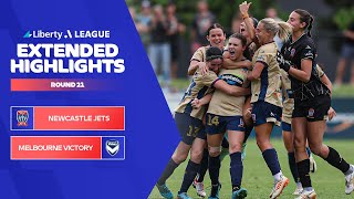 Newcastle Jets v Melbourne Victory - Extended Highlights | Liberty A-League 2023-24 | Round 21