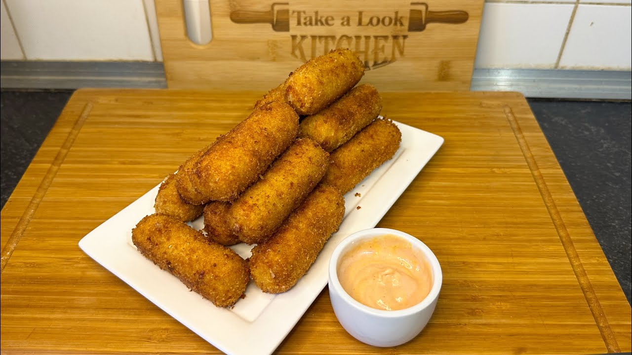 Croquettes de Poulet Croustillante/كروكيت الدجاج المقرمشة|Take A Look