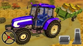 Dynamite Farming Cargo Tractor Trailer Driving - Best Android Gameplay screenshot 1
