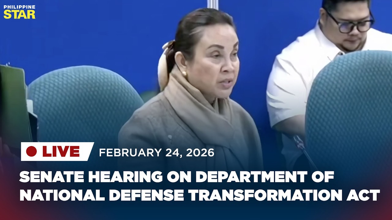 LIVE: Senate hearing on Department of National Defense Transformation Act (Feb. 24, 2026)