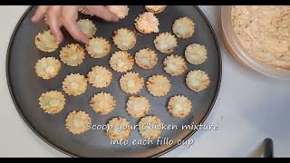 Mini Buffalo Chicken Bites