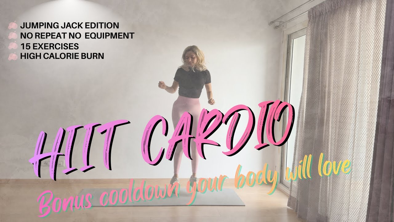 15 MIN Jumping Jack Edition | HIIT X Cardio | Burn MAX Calories | No Equipment | No Repeat