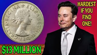 Top 5 Valuable UK 1 Shilling Coins Worth Millions of Dollars Today Rare UK Coins You Must Check Now!