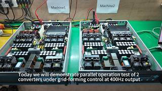 400Hz output Master‑less hot‑standby current-sharing parallel operation frequency converter